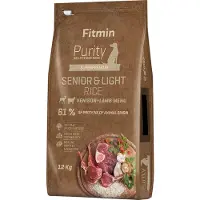 Fitmin Dog Purity rice senior &amp; light venison &amp; lamb 12 kg