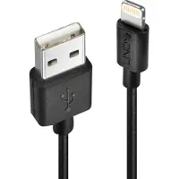 Lindy Câble USB à Lightning de 1 m, noir