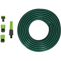 Kinzo Garden Tuyau d'arrosage - 30 mètres - avec arroseur et raccords - 5 pièces