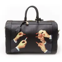 Seletti Trousse de voyage rouge à lèvres