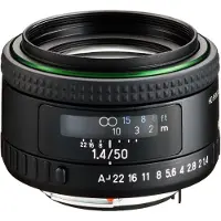 Pentax 50mm F/1.4 HD FA