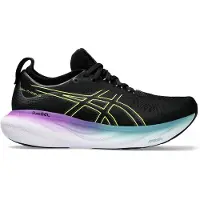Asics 1012B356.004_4.5, Femmes, Adulte, Noir, Jaune, Caoutchouc, 1 pièce