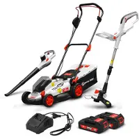 Elem Technic Kit d'outil électrique de jardin 3 pcs 20 V