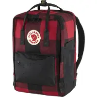 Fjällräven Kånken Re-Wool 15" Red-Black 18 L