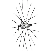 Mavic Ksyrium Slr/ksyrium Pro 2012-13/2015 Rear Spokes 10 Units Noir 273.5 mm