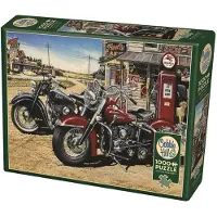 Cobble Hill 1000 Piece Puzzle - Deux pour la route - chantillon Affiche incluse