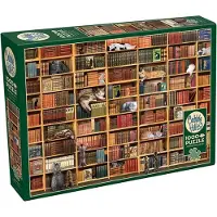 Cobble Hill Puzzle Kitten Library 1000 Teile