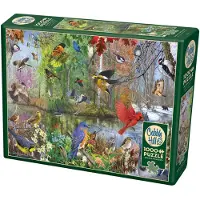 Cobble Hill Puzzle Vö gel en saisons 1000 pièces