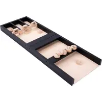 Angel Sports Jeu de palets en bois pour enfants, 80cm