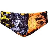 Turbo Dirty Surf Swimming Brief Orange M Homme