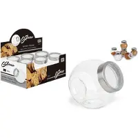 Bigbuy Bocal en verre 2200 ml (17,5 x 13 x 17,5 cm)