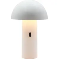 Lumisky Lampe de table sans fil tête orientable LED blanc chaud TOD WHITE H28cm