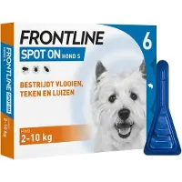 Frontline Spot-on – Chien | 2 à 10 kg | 6 pipettes