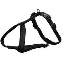 Trixie Premium Harnais en Y - noir - 30-37 cm/10 mm