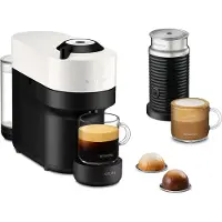 Krups Nespresso Vertuo Pop Blanc Coco XN9211 avec Aeroccino