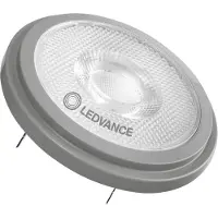 Ledvance LED spot G53 AR111 7.4W 450lm 24D - 930 Blanc Chaud | Meilleur rendu des couleurs - Dimmable - Équivalent 50W