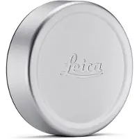 Leica Bouchon de protection objectif E49 pour Appareil photo compact Q3 Argent