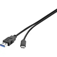 Renkforce USB 3.1 Câble de raccordement [1x USB 3.1 mâle A? - 1x USB-C? mâle]