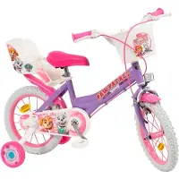 Toimsa Vélo enfant Paw Patrol Skye vélo fille 14 pouces