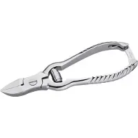 Tweezerman Barrel Spring Toe Nipper Nail Polish Argenté Femme