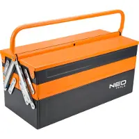 Neo Tools Caisse à outils 45 x 20 x 21 cm, métal