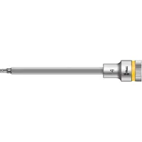 Wera 8740 C HF Douille à embout Zyklop à emmanchement 1/2" avec fonction de retenue, 4 x 140 mm