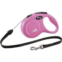 Flexi New Classic S 8 M Dog Leash Rose