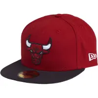 New Era 59fifty Chicago Bulls Cap Rouge 7 1/4 Homme,Femme,
