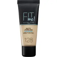 Maybelline Fond de teint mat sans pores Fit Me de , 128 Warm