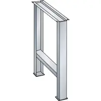 Soennecken Support d'établi J 5 - 700...1050 mm (Métal)