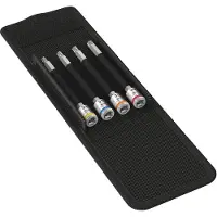 Wera 8767 A TORX HF 1 Zyklop Jeu de douille-embouts TORX 1/4" avec fonction de retenue, 4 pièces