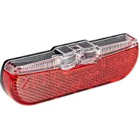 Trelock Ls 614 Duo Flat Signal 6-12v Rear Light Noir