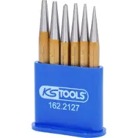 Ks Tools Drift set, 6-piece in plastic stand 1622127