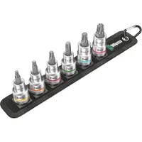Wera Belt C 3 TORX HF Zyklop Jeu de douille-embouts TORX 1/2" avec fonction de retenue, 6 pièces