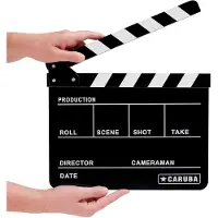 Caruba Directeur professionnel Clapper (Accessoires vidéo divers), Accessoires vidéo, Blanc, Noir