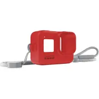 GoPro Housse et cordon HERO8 Black Rouge