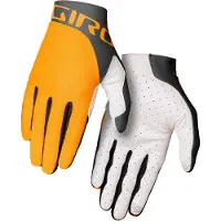 Giro Gants de Cyclisme Giro Men Trixter Glaze Yellow Portaro Grey-XL