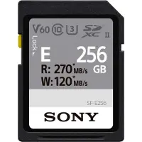 Sony SF-E Series SF-E256 - Carte mémoire flash - 256 Go - UHS-II U3 / Class10 - SDXC UHS-II