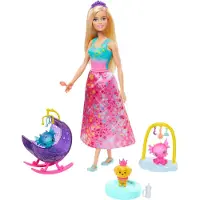 Barbie Dreamtopia Jardin d'enfants dragon Set de jeu