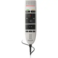 Philips SpeechMike USB LFH3200 - Série LFH3200 - Microphone-haut-parleur - USB - Noir, gris chaud