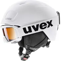 Uvex Heyya Pro Set White Black Mat 51-55 cm Casque de ski