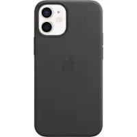 Apple iPhone 12 mini Back Cover avec MagSafe Cuir Noir