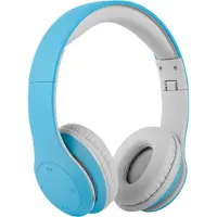 Krüger&Matz KM0656 Casque sans fil pour enfants, Street Kids, Bluetooth : 5.3, 400 mAh, bleu