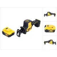 DeWalt DCS369N Scie sabre sans fil 18V Brushless + 1x Batterie 5,0Ah - sans chargeur