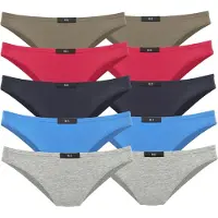 H.I.S. Slip bleu néon / bleu foncé / gris / olive / rouge