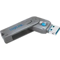 Logilink USB Port Lock 1 x clé et 1 x serrure (Bulk)
