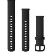 Garmin bracelets à changement rapide silicone, noir