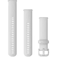 Garmin bracelets à changement rapide en silicone, blanc