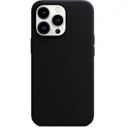Apple iPhone 13 Pro Back Cover avec MagSafe Cuir Minuit