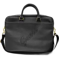 GUESS Saffiano Vintage (16", Universel), Sac pour notebook, Noir